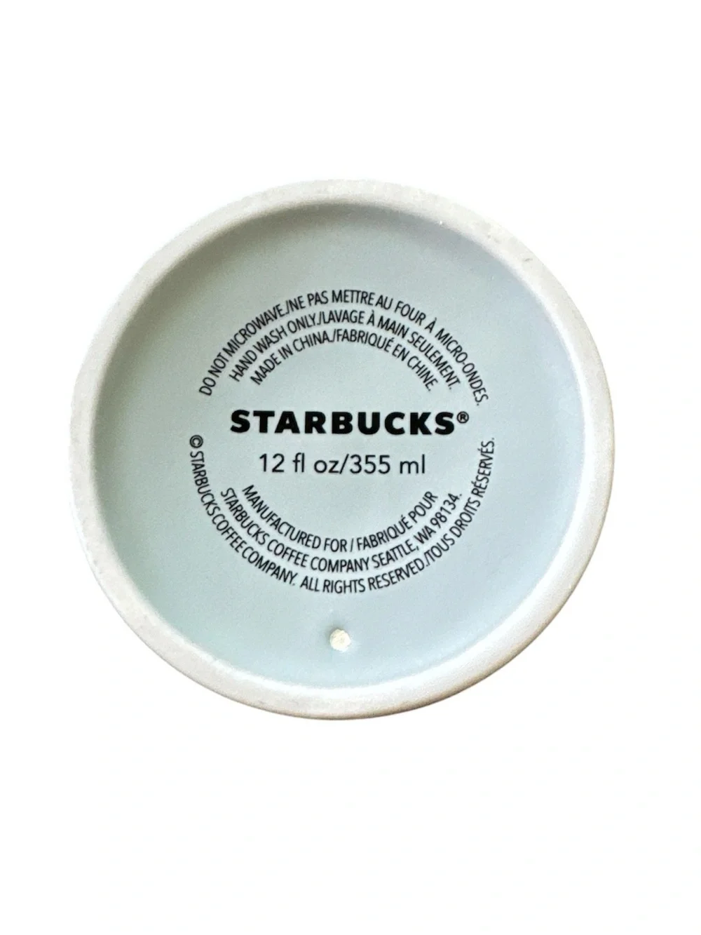 Starbucks New Orleans 300th Anniversary Tricentennial Ceramic Tumbler Rare